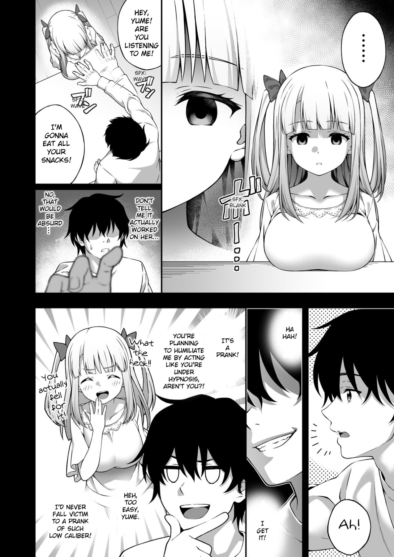 Hentai Manga Comic-Thanks To Hypnotism, I Had My Huge-Breasted Highschooler Childhood Best Friend In The Palm of my Hands-Read-13